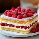 Windbeuteltorte mit Himbeeren ganz einfach gemacht First Image First Image