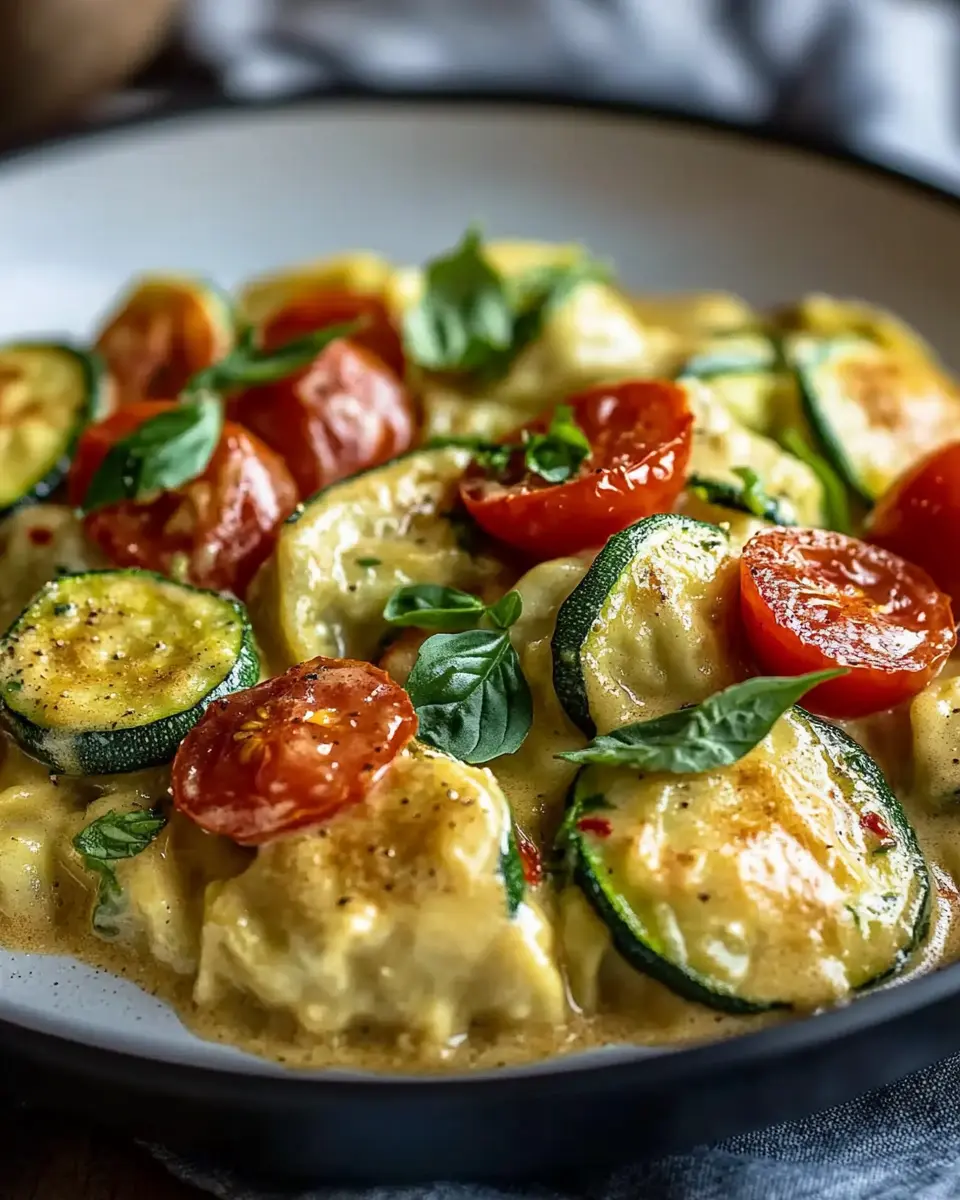Cremige Maultaschenpfanne: Schnelle Zucchini-Tomaten Liebe 5