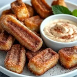 Keto Spanische Churro-Bites mit Zimt-Vanille-Creme First Image First Image