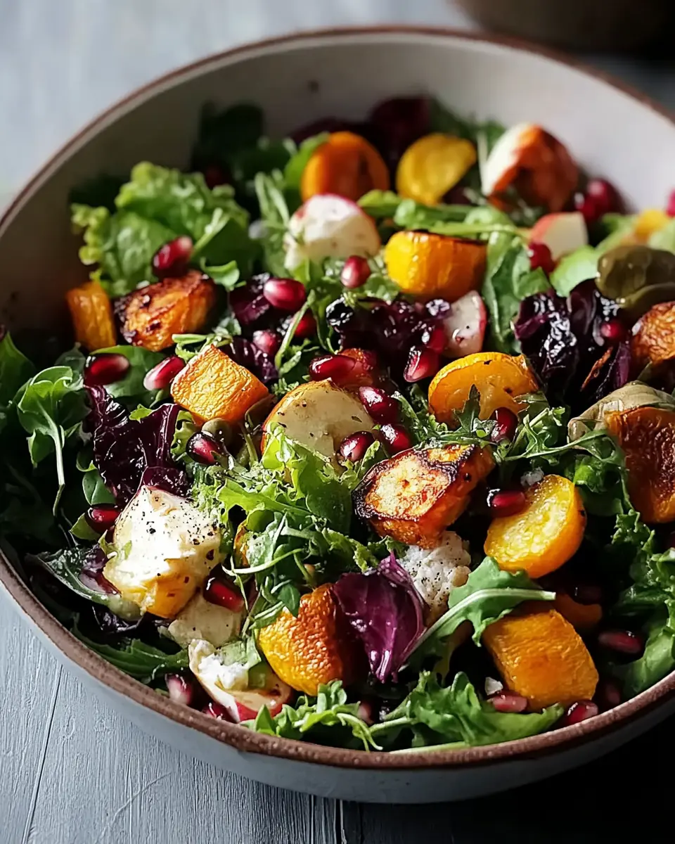 Rustikaler Wintersalat mit Sherry Vinaigrette: Aromatisch & Cozy 5 te6rzq4jyk9k2jzak0i0