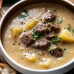 Steak Kartoffelsuppe – Cremiger Genuss für den Winter First Image First Image
