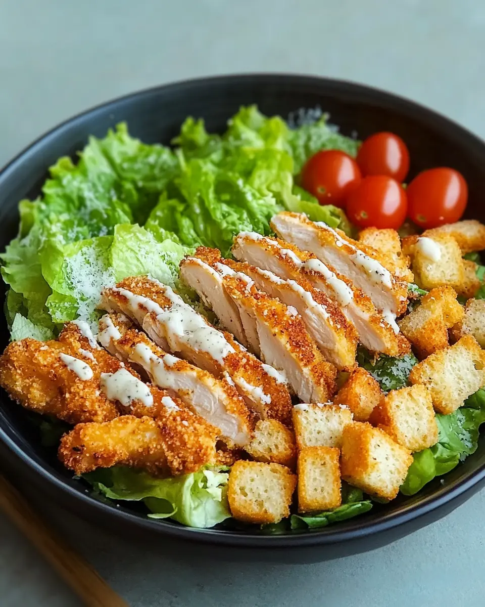 Caesar Hähnchen Bowl: Knuspriger Genuss in 30 Minuten! 6