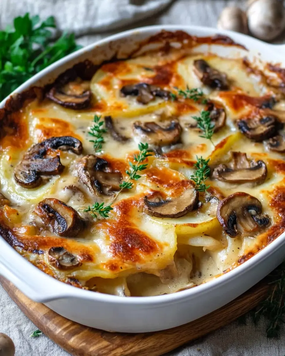 Kartoffel-Champignon-Auflauf: Einfach & Mega Lecker! 6