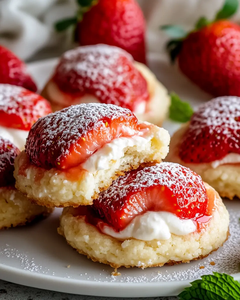 Erdbeer Käsekuchen Kekse: Irresistibly Creamy Delight! 7