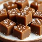 Keto Gesalzene Tahini- und Karamell-Fudge First Image First Image