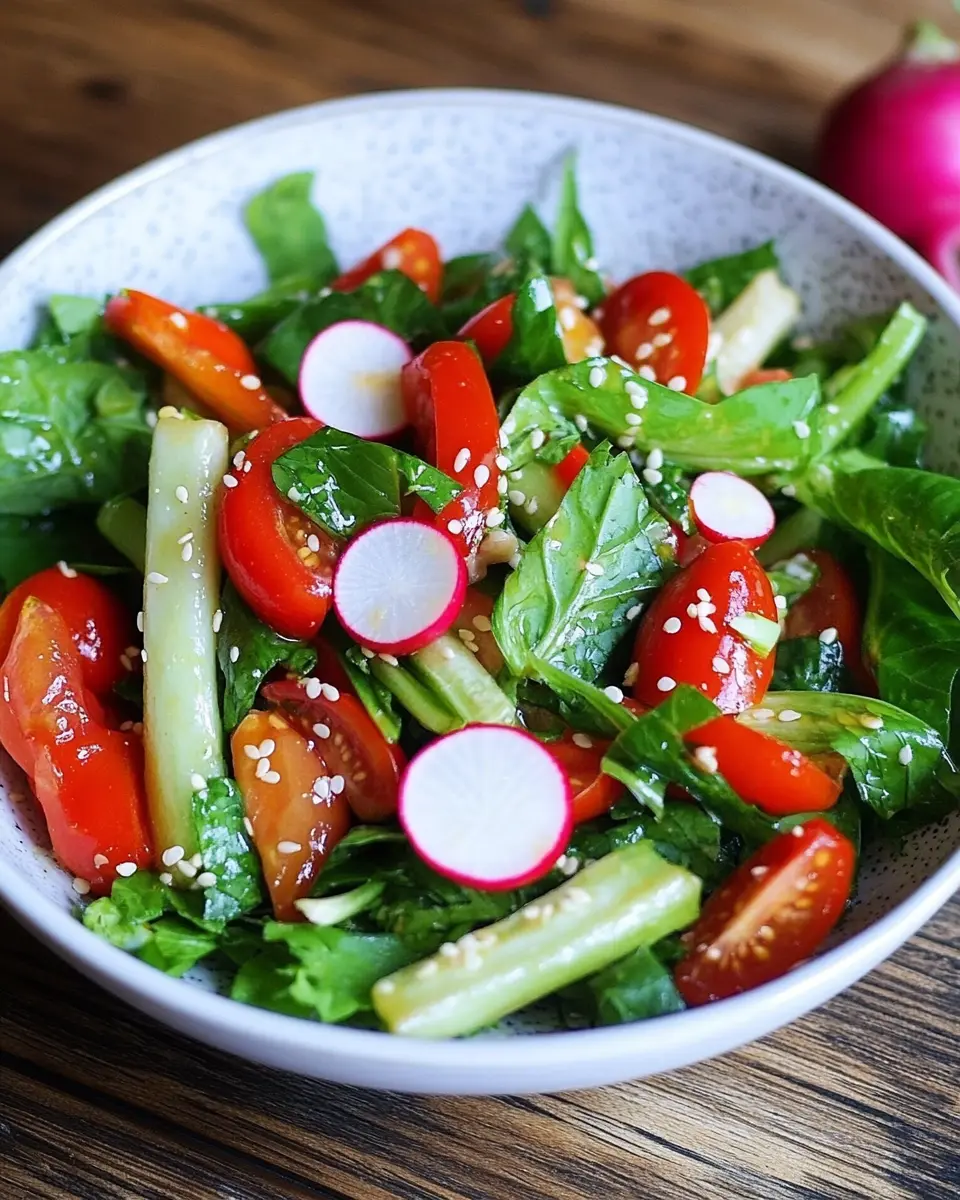 Pak Choi Salat Bliss: Easy, Fresh, and Flavor-Packed Delight 5