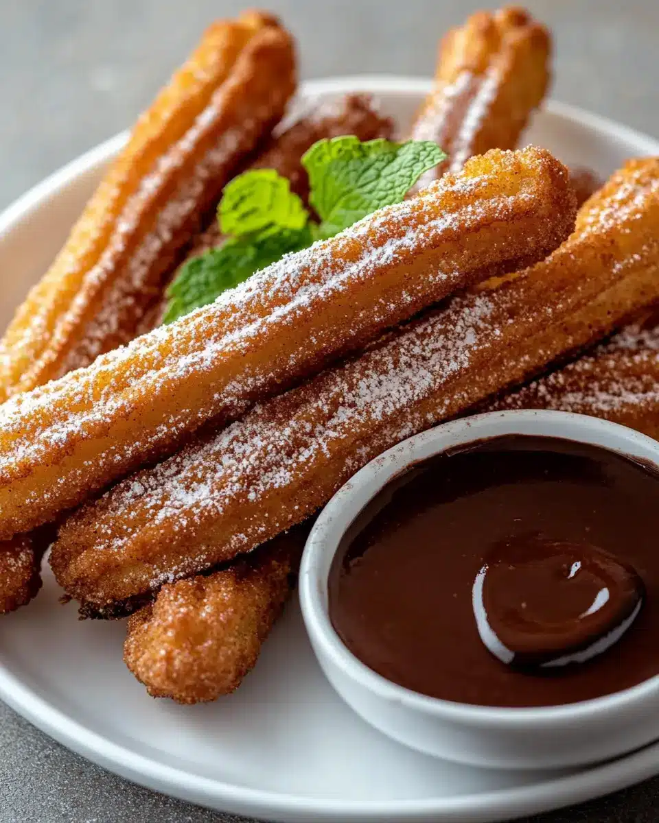 Keto Gewürzte Churros mit Mexikanischer Schokoladensauce First Image First Image