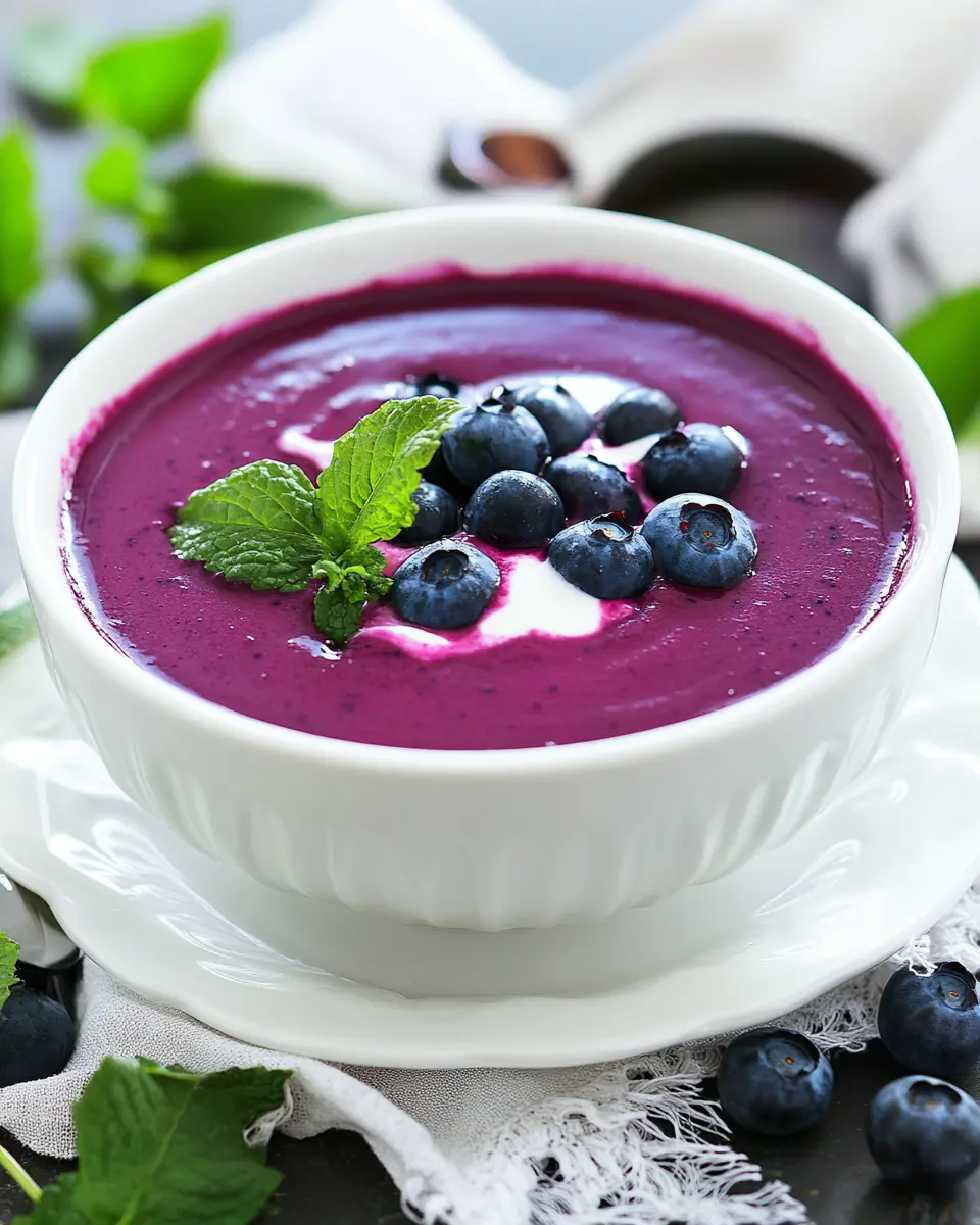 Schwedische Blaubeersuppe: The Best Cozy Blueberry Soup 7