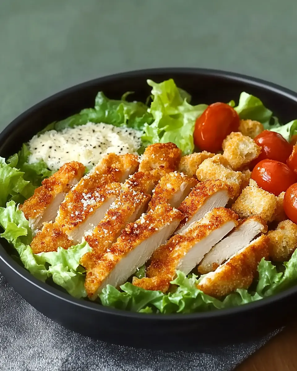 Caesar Hähnchen Bowl: Knuspriger Genuss in 30 Minuten! 7