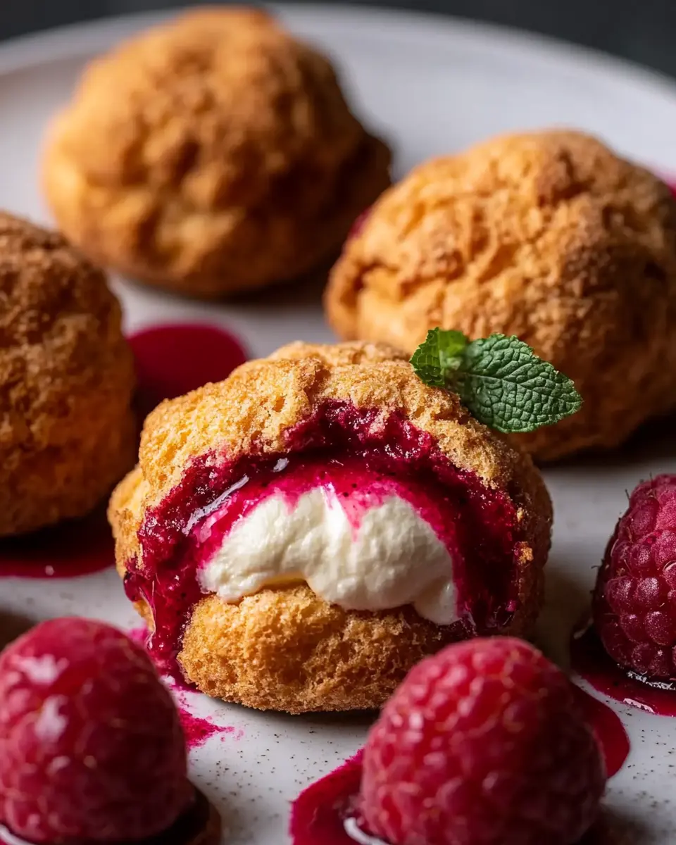 Herz Choux au Craquelin: Irresistibly Crunchy Raspberry Cream Puffs 5 wn4aauzmt4itc6maovlh