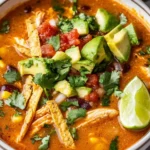 Enchilada Suppe mit Hähnchen – Beste 30-Minuten-Mahlzeit First Image First Image