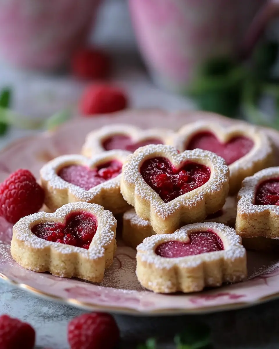 Rosa rote Linzer Plätzchen: 5 Tipps für perfekte Herzplätzchen 6