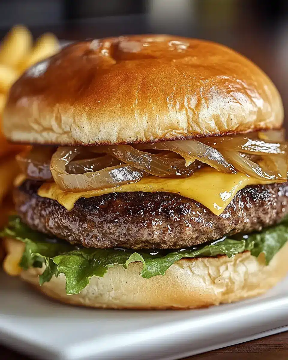 Burger mit karamellisierten Zwiebeln: The Ultimate Comfort Bite 6 yckf5ba6gq6joocwyywt