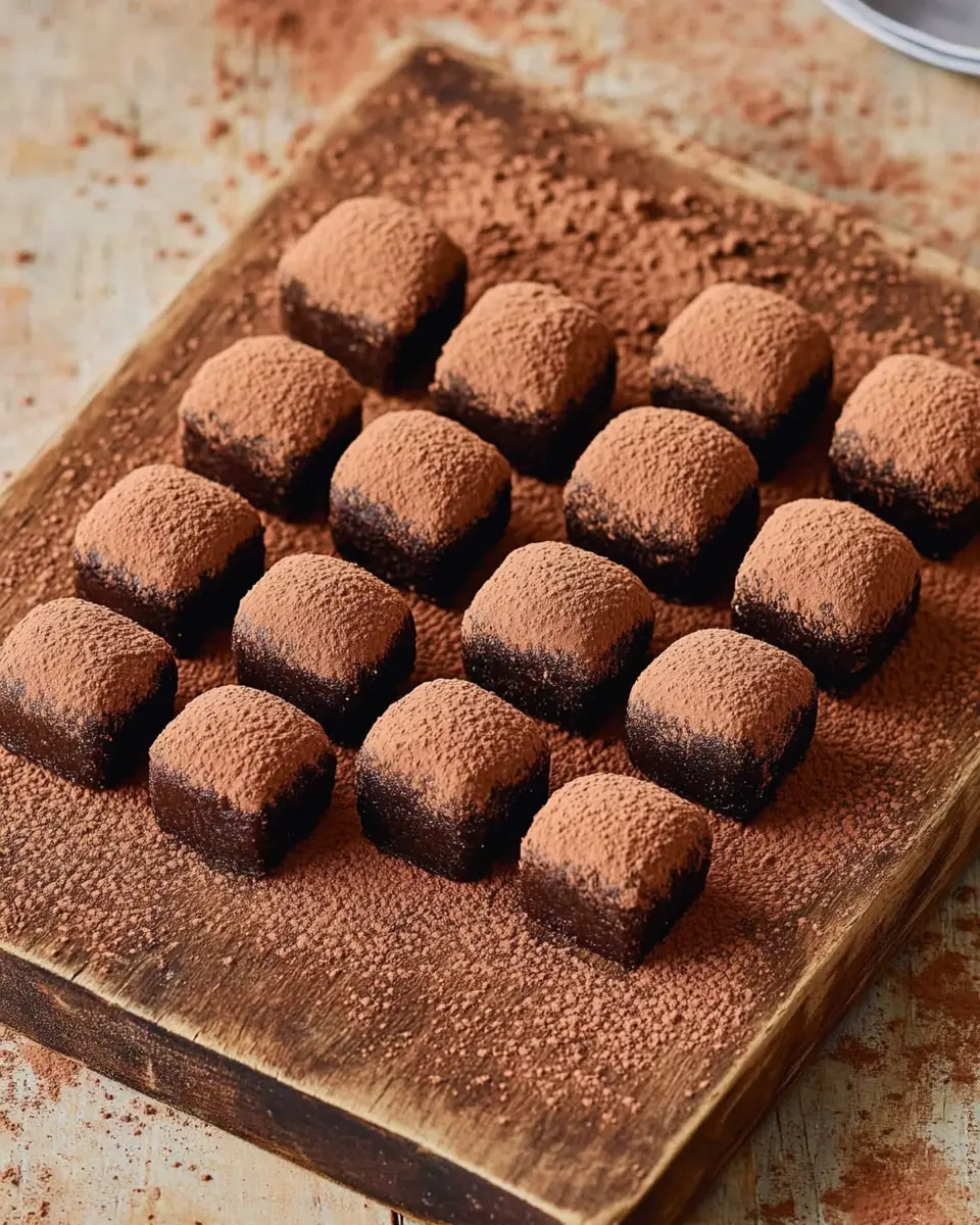 Schoko-Trüffel (vegane Pralinen) First Image First Image