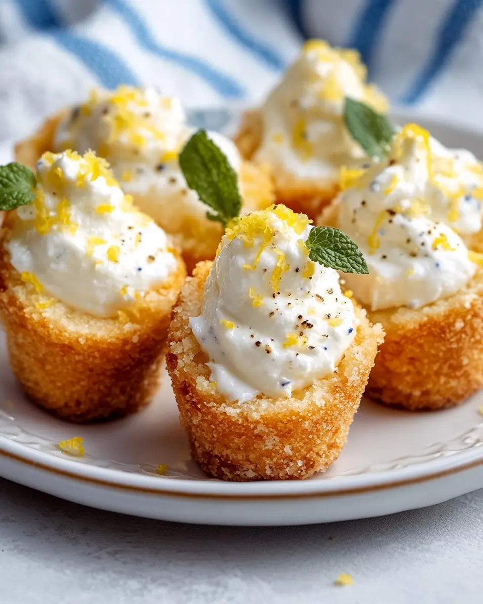 Keto Italienische Ricotta-Lemon Cannoli Bites You’ll Adore 6