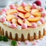 Fantatorte mit Schmandcreme und Pfirsichen – Ein Retro-Traum neu interpretiert First Image First Image