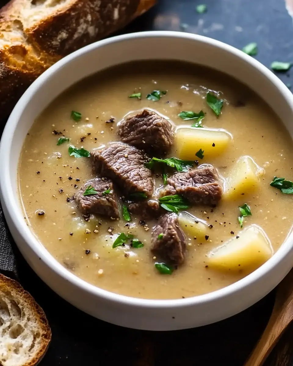 Steak Kartoffelsuppe: Cremiger Genuss für den Winterabend 7