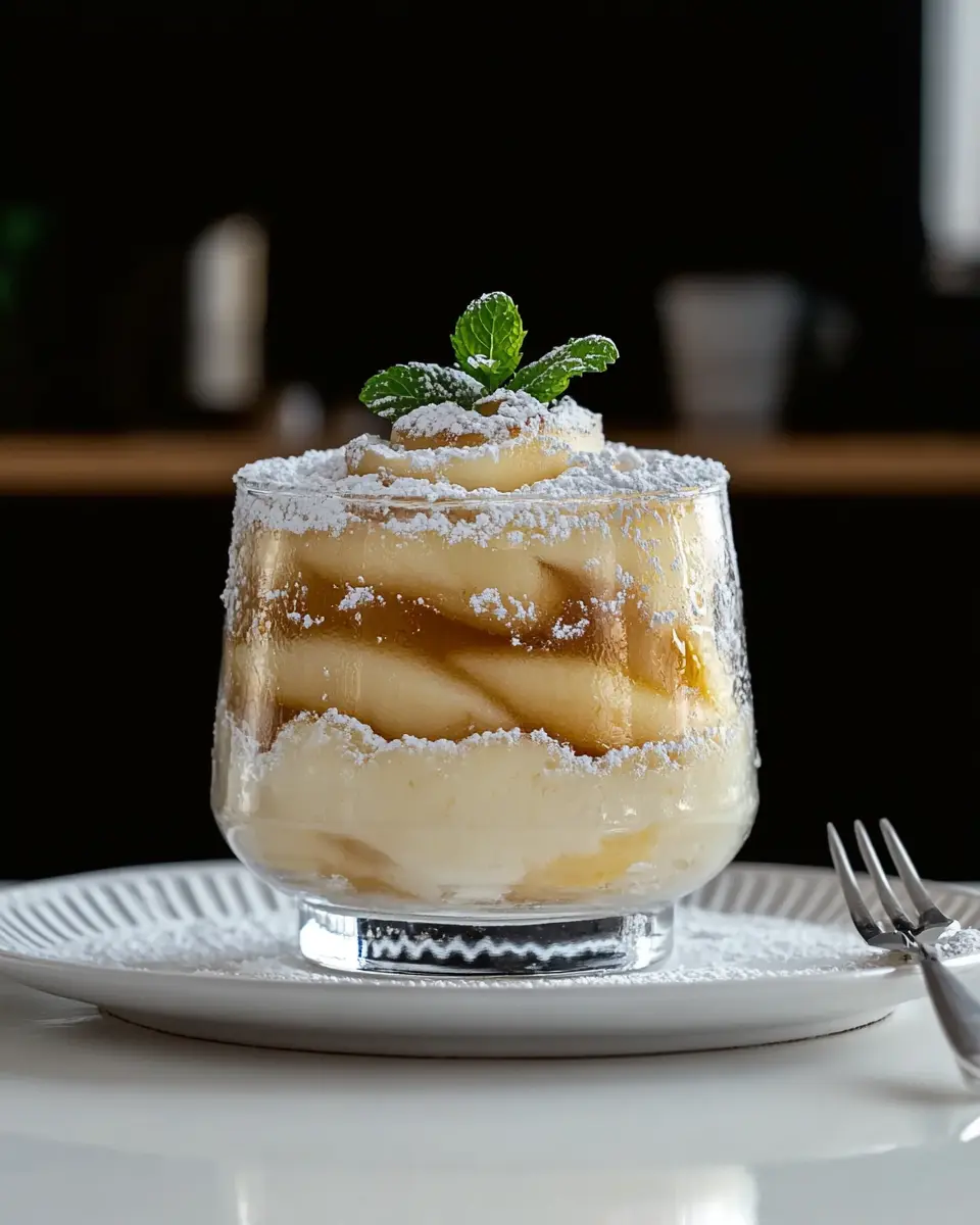 APFELKUCHEN IM Glas für Frühstücksfreunde First Image First Image