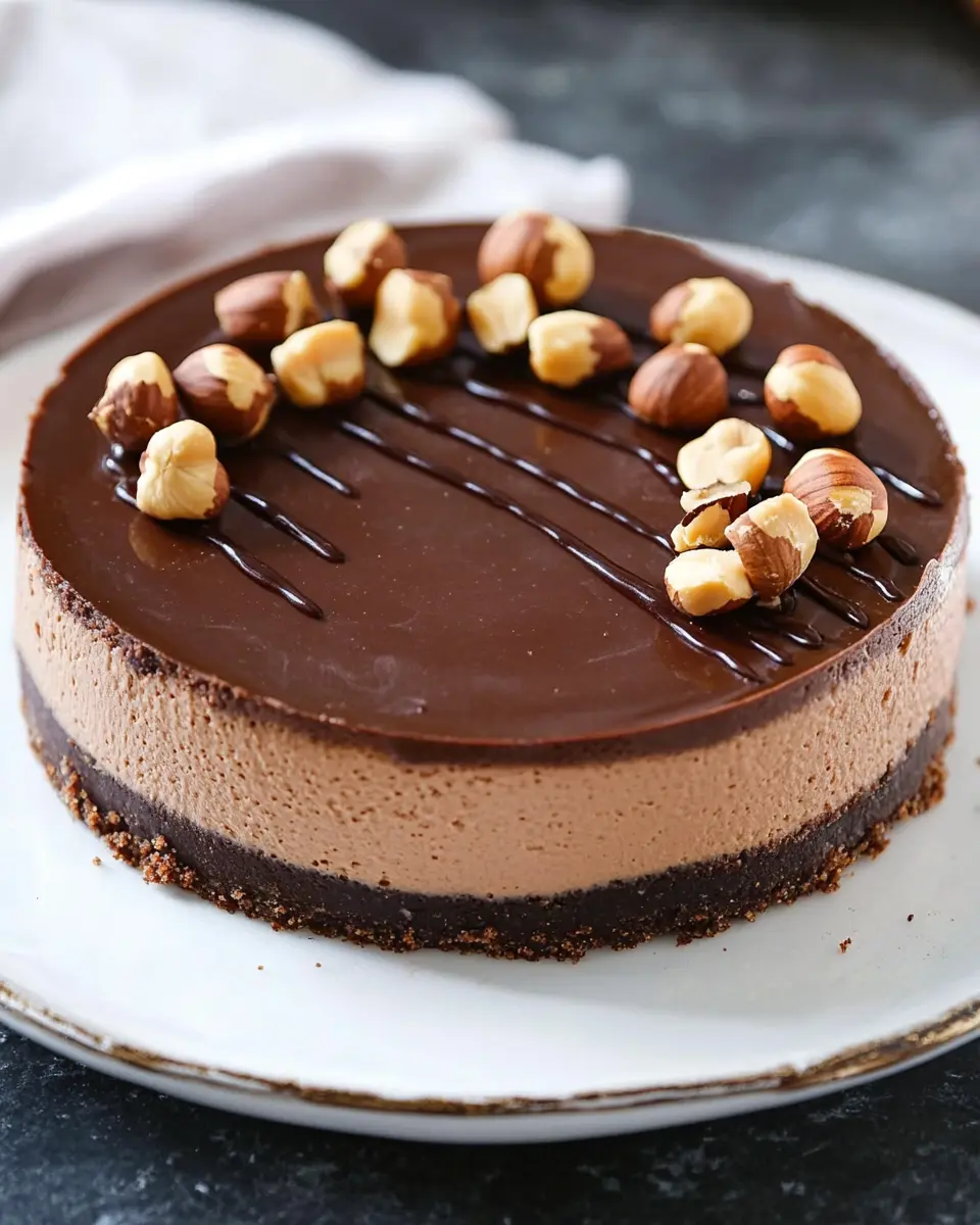 Nutella-Cheesecake ohne Backen: Irresistibly Creamy Goodness 6 zhfgno5v0hiip0dn6ipj
