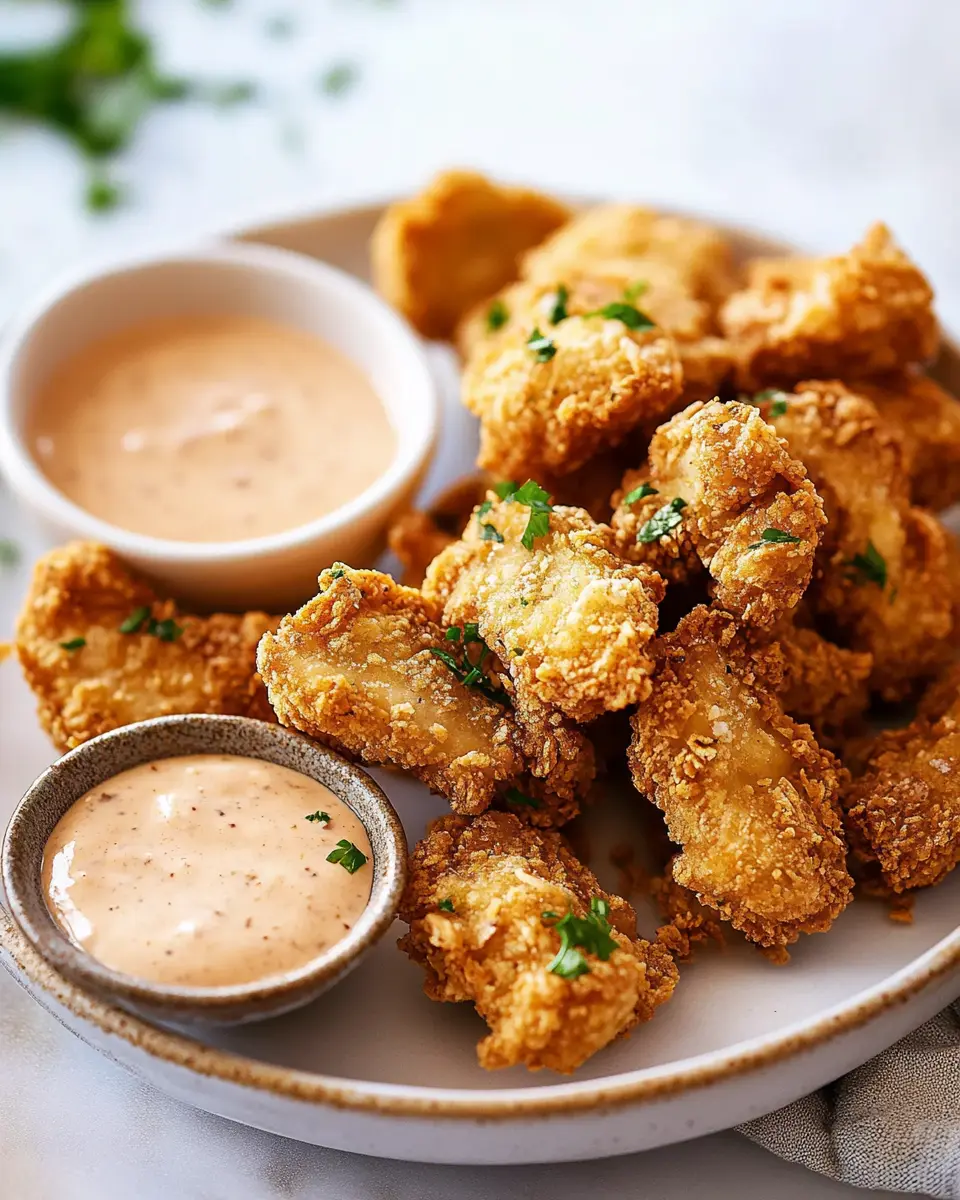 Vegane Chicken Nuggets: Irresistibly Crispy Oyster Mushroom Bites 6