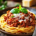 Bolognese Sauce – einfaches klassisches Rezept First Image First Image