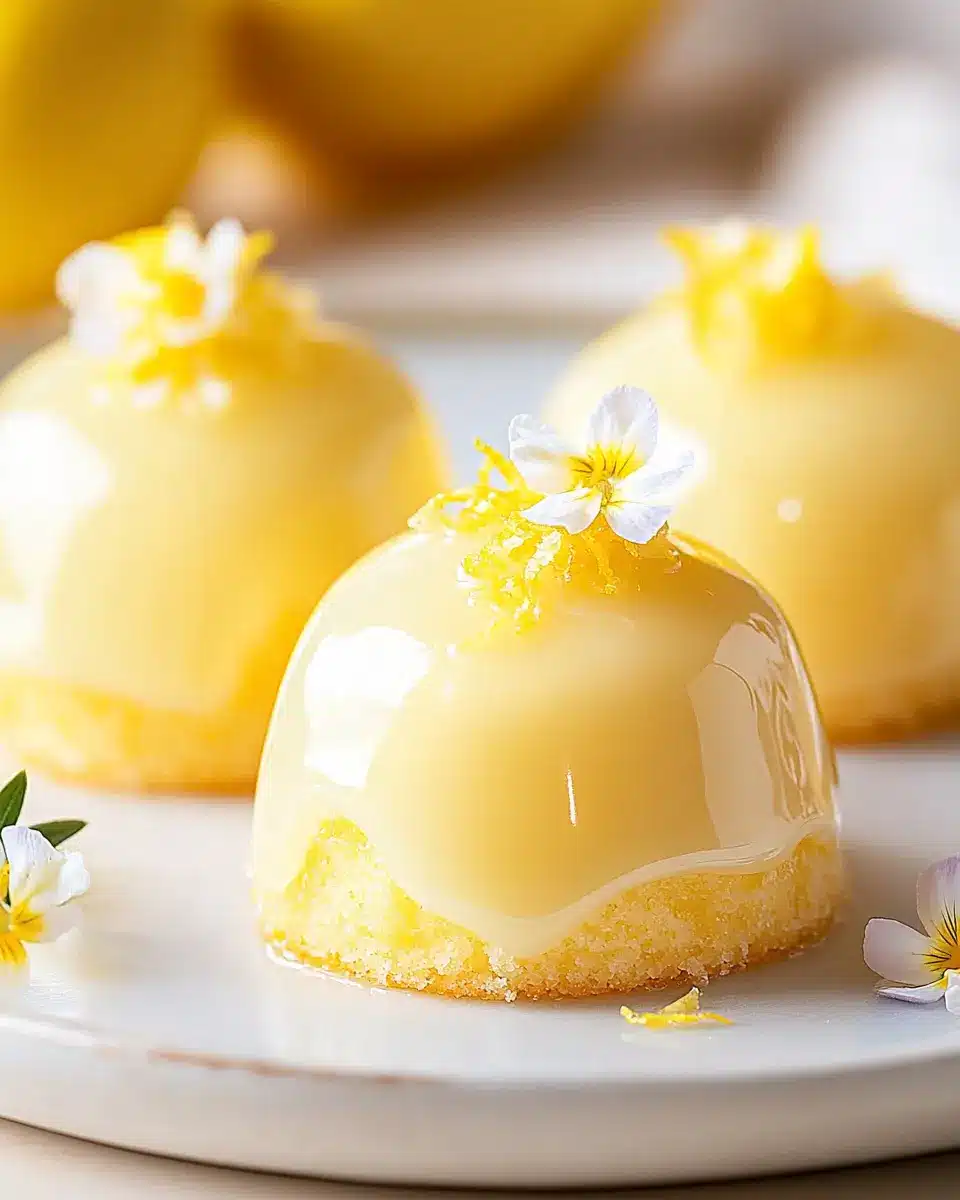 Mini Zitronen Tropfenkuchen: Irresistibly Zesty and Light! 6