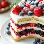 Beeren Mascarpone Torte: Sommerliche Verführung mit Frische und Cremigkeit First Image First Image