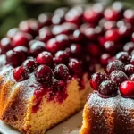 Weihnachtlicher Cranberry-Rührkuchen First Image First Image