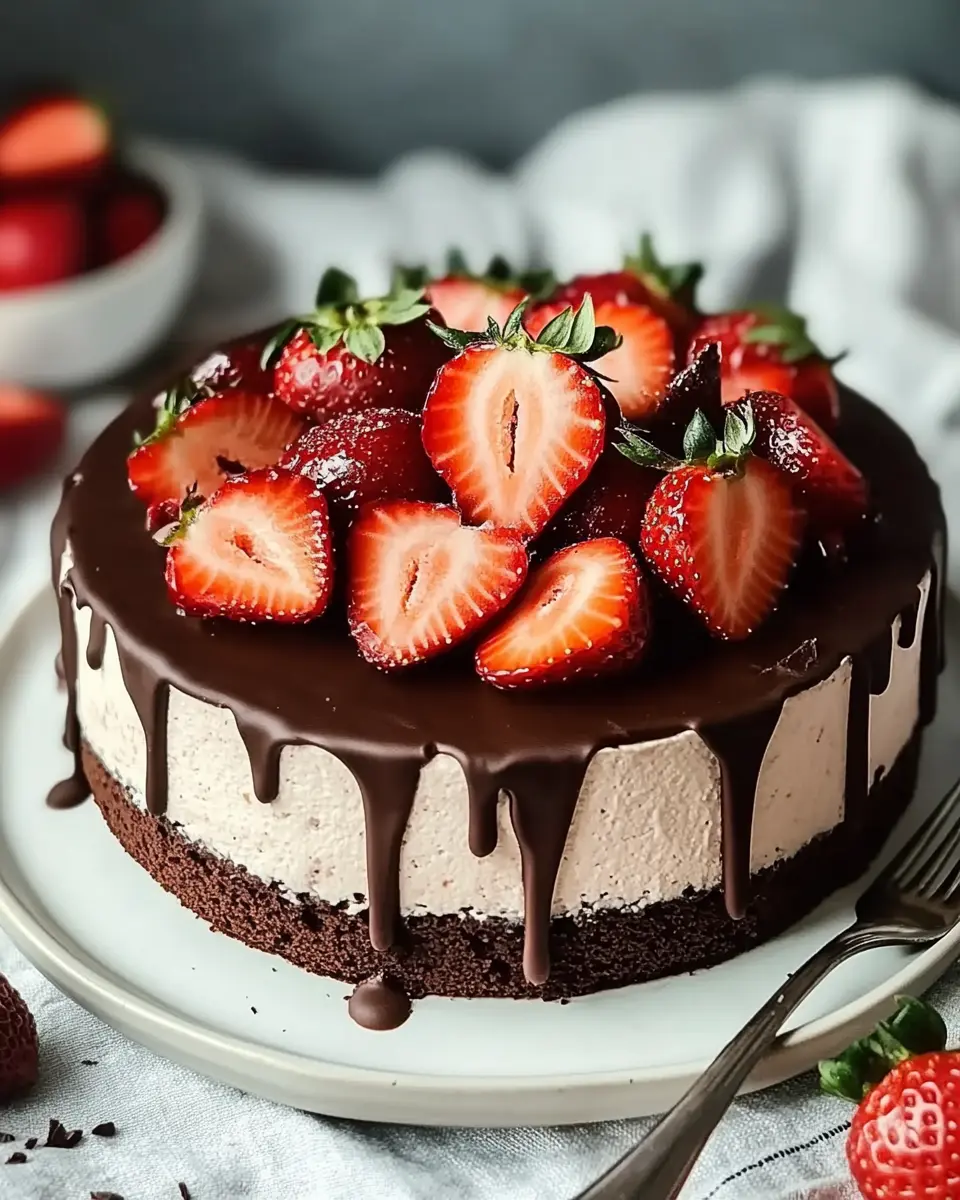 Erdbeer Schoko Torte: Irresistibly Easy 9-Step Delight 6