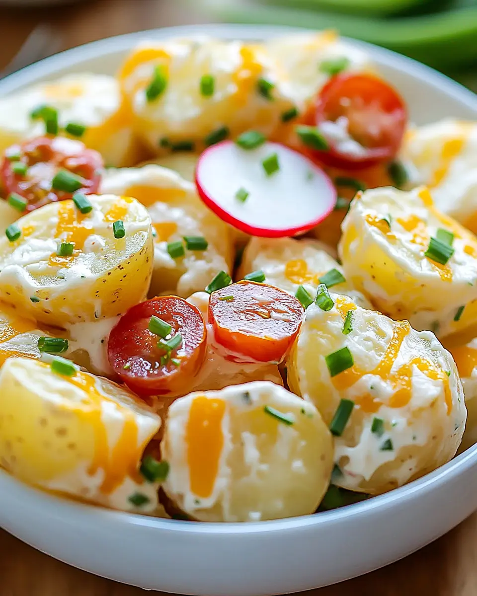 Kartoffelsalat mit Cheddar: Irresistibly Cheesy & Comforting! 5