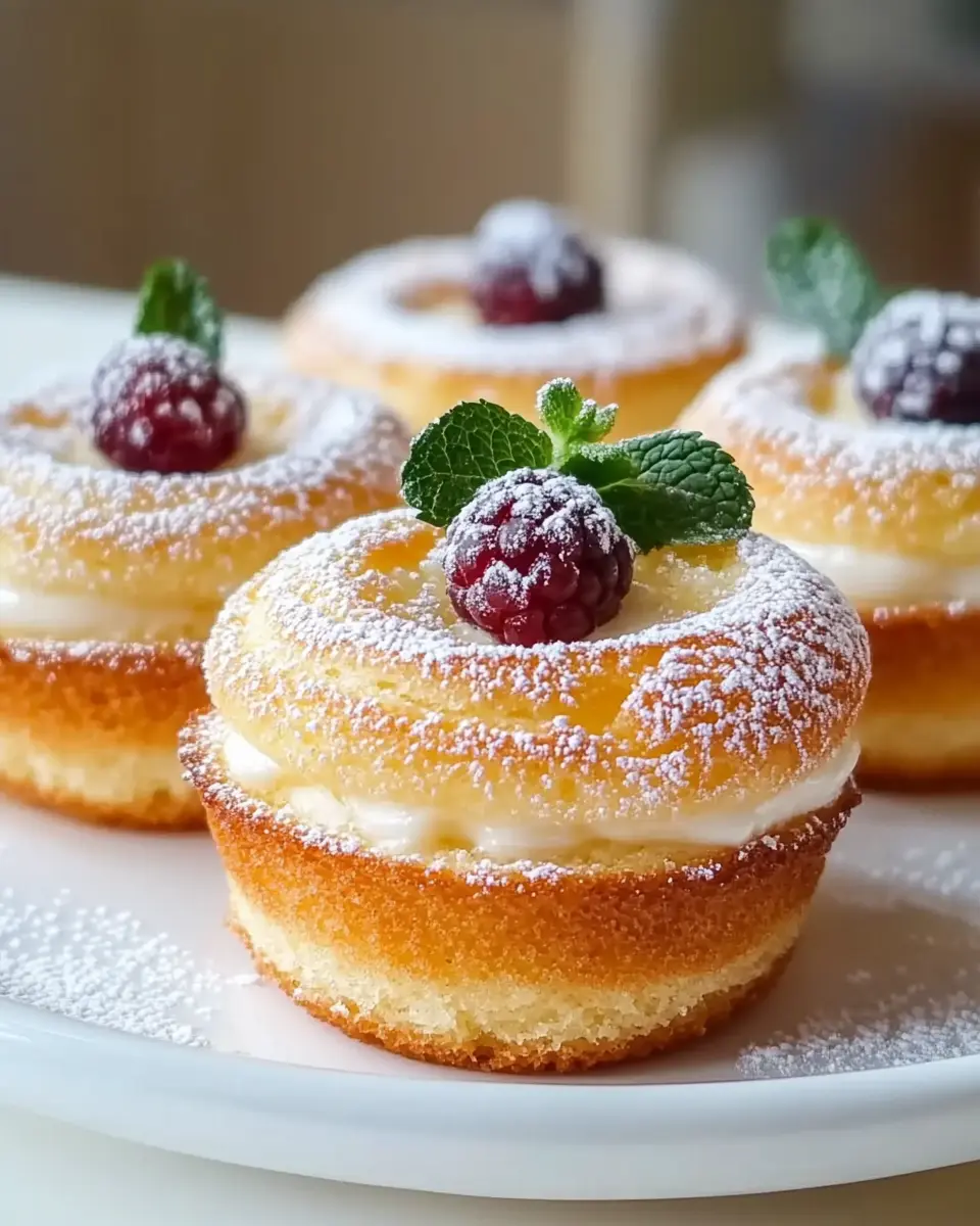 Quark-Muffins mit Vanillepudding First Image First Image