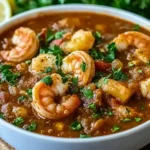 Louisiana-Meeresfrüchte-Gumbo First Image First Image
