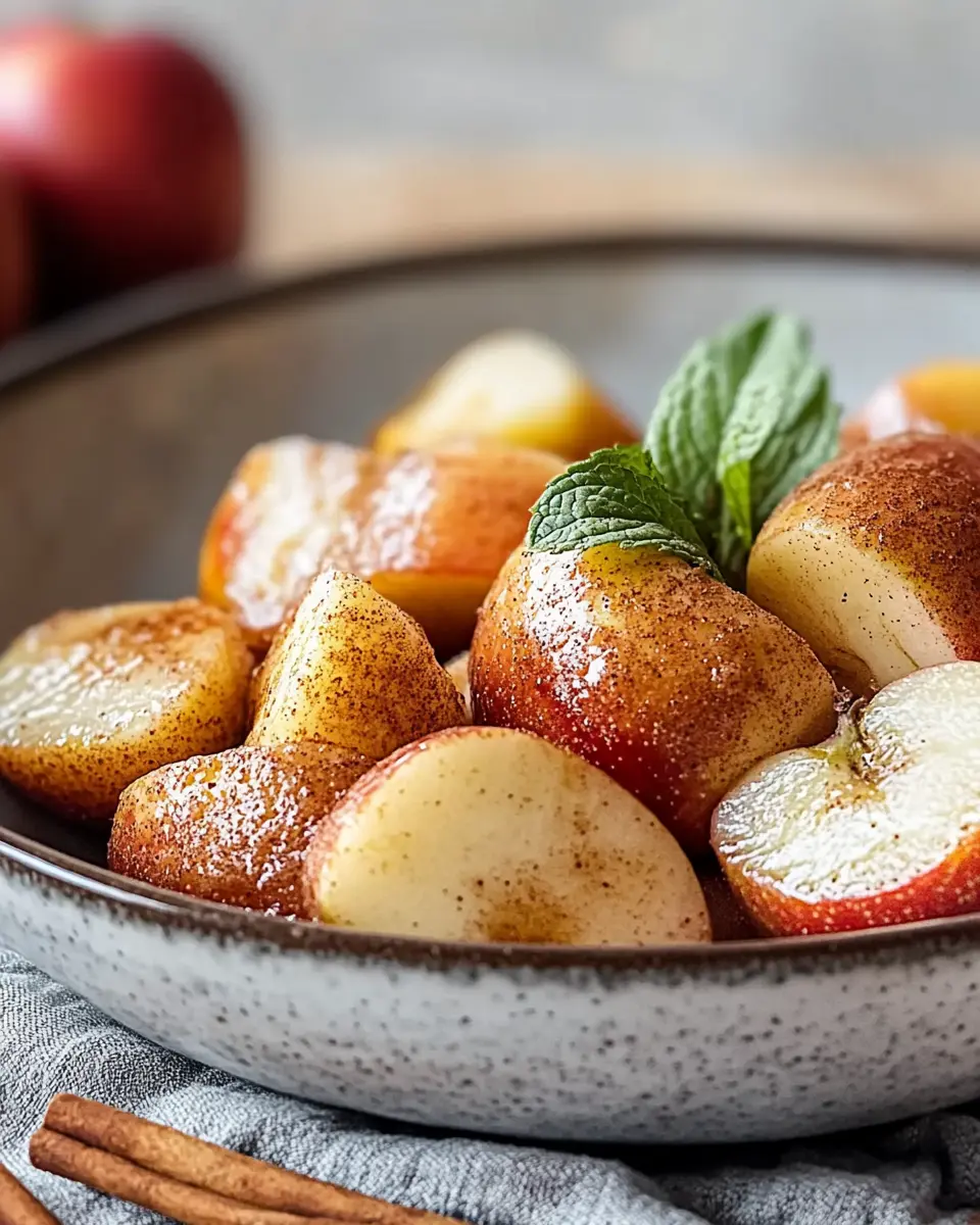Zimt-Äpfel aus der Heißluftfritteuse: Einfach und unwiderstehlich! 5