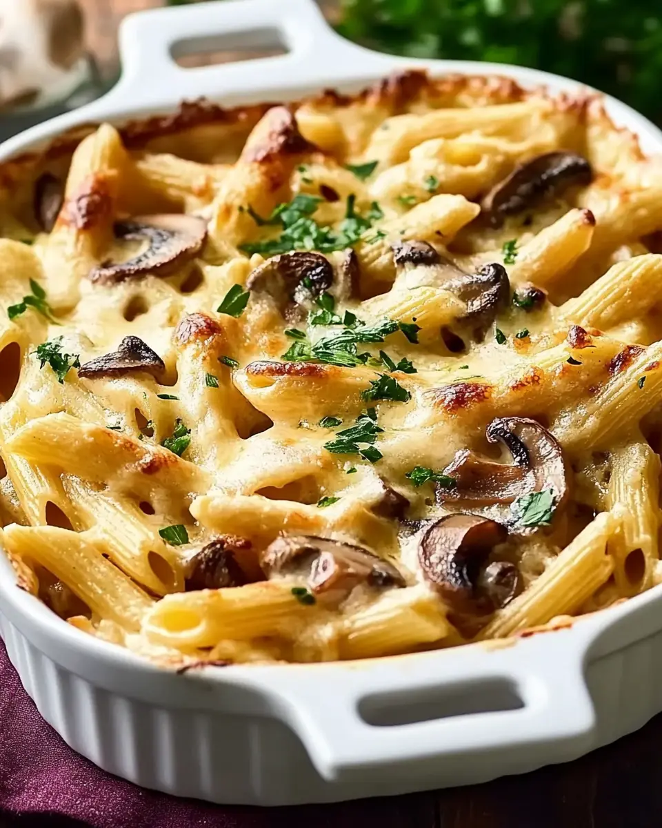 Penne al forno mit Pilzen: Irresistibly Cheesy Comfort Dish 5 ewcoczo4gtjtglqcsosp