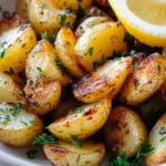Griechische Kartoffeln mit Zitrone – Top Rezept First Image First Image
