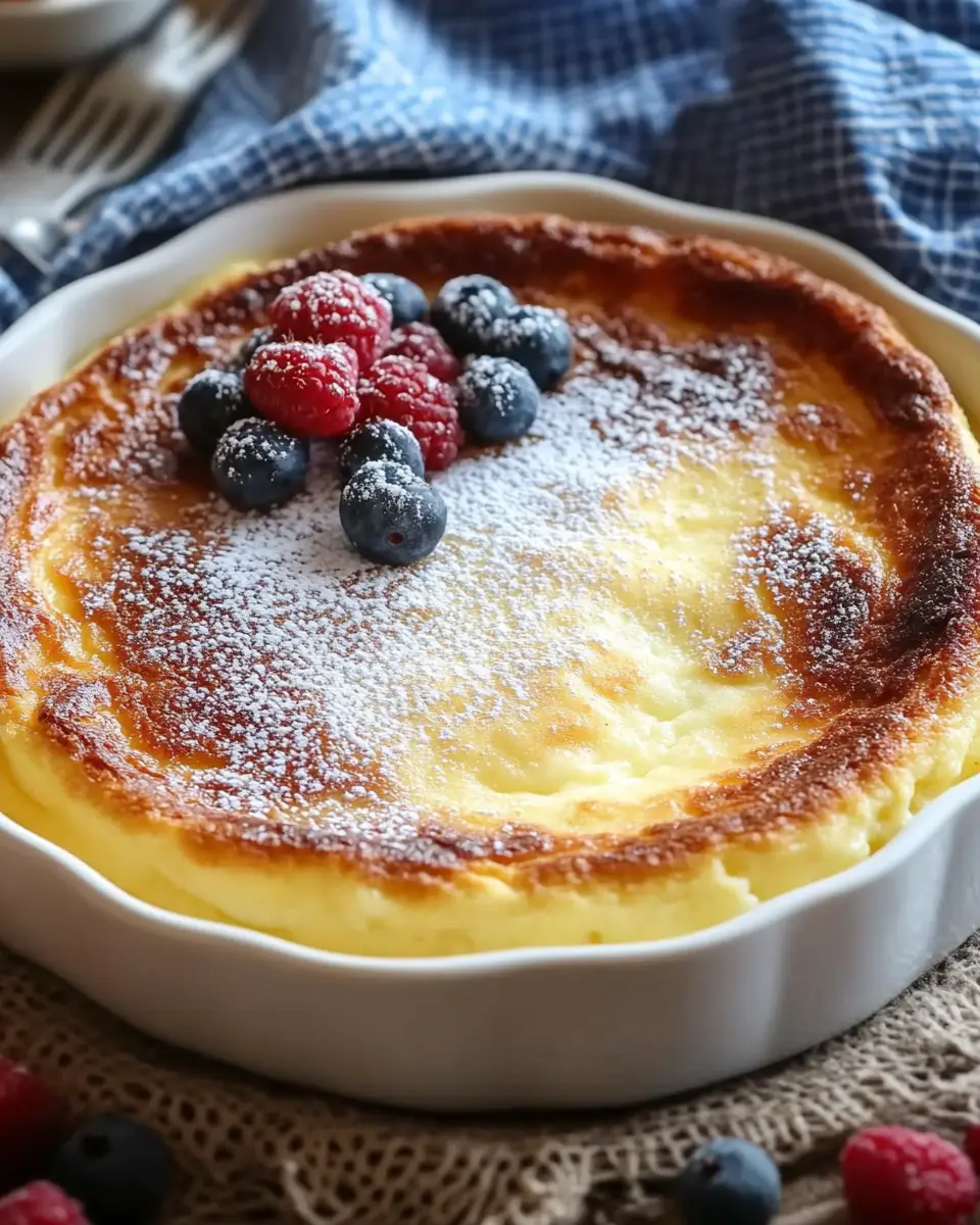 Quarkauflauf mit Vanillepuddingpulver – Cremig, einfach und himmlisch lecker First Image First Image