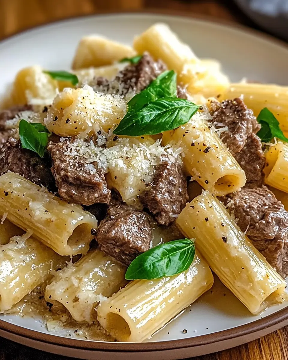Cremiges Parmesan-Rindfleisch: Indulge in Comfort Bliss 5
