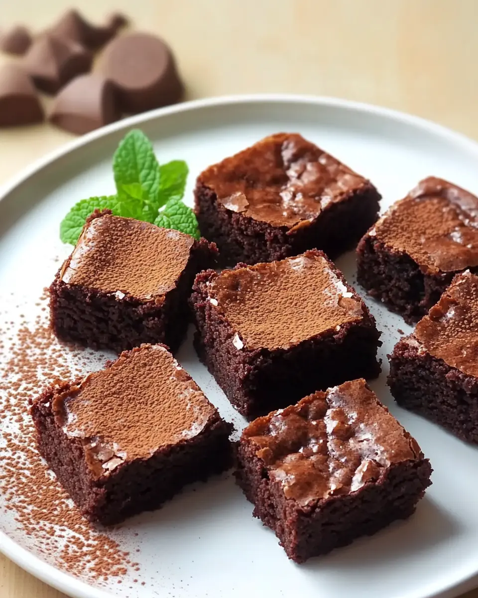 Hüttenkäse Brownies: Saftig, Schokoladig & Proteinreich First Image First Image