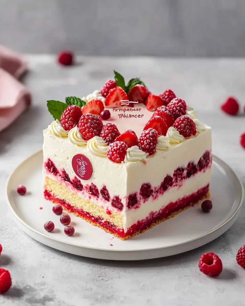 Erdbeer Himbeer Torte – Fruchtiger Genuss in 5 Schritten First Image First Image