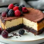 Brownie Käsekuchen First Image First Image