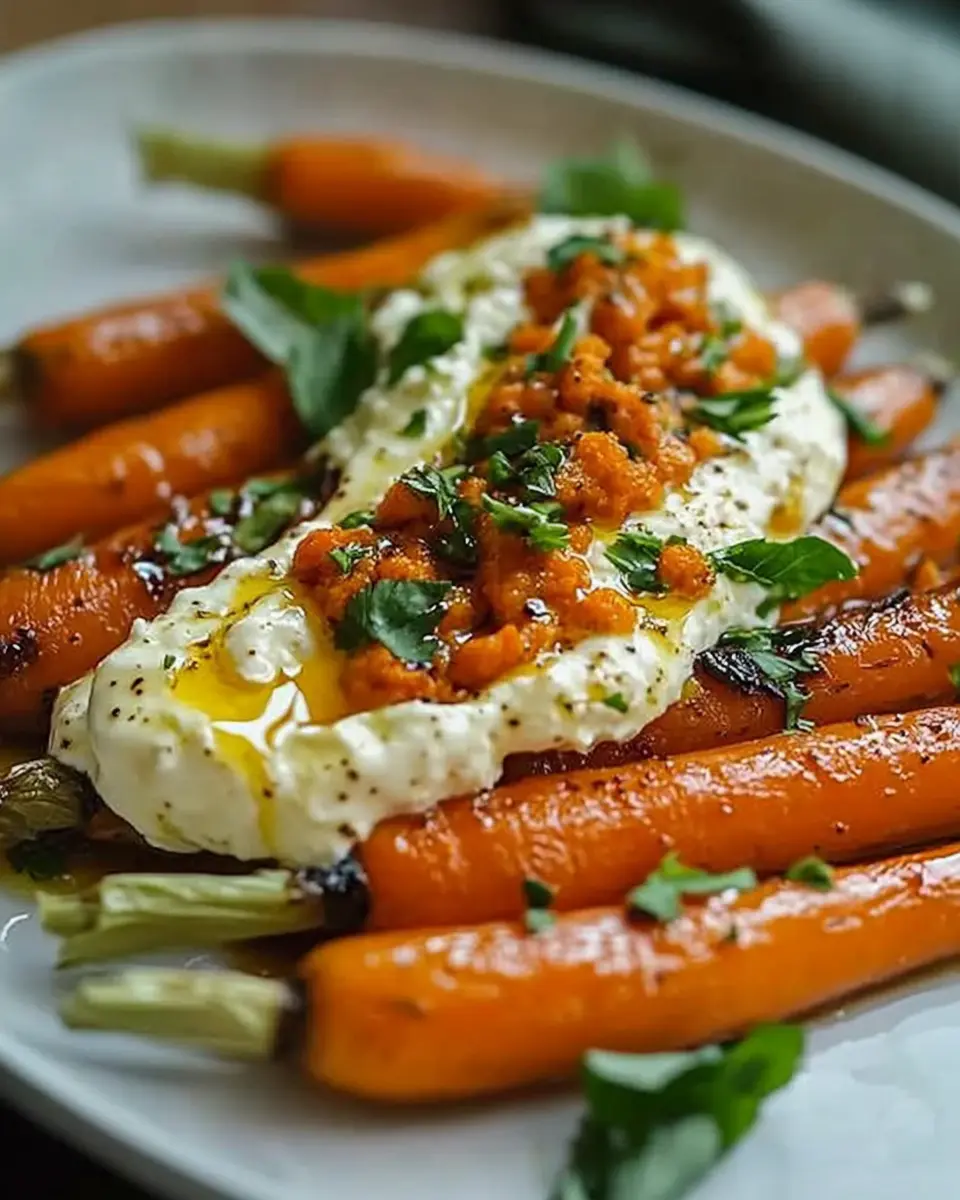 Geröstete Karotten mit geschlagener Ricotta und scharfen Honig: Einfach unwiderstehlich! 5 hidkvnmzqazflhyoekoz