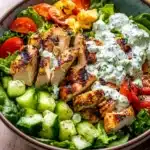Hähnchen Tzatziki Bowl – Genial einfach & lecker First Image First Image