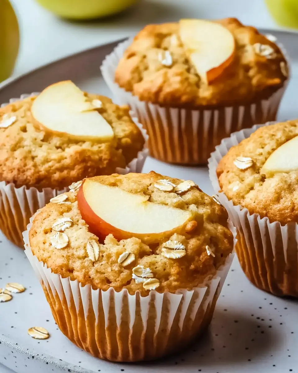 Gesunde Apfelmuffins ohne Zucker First Image First Image