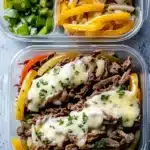 Philly Cheesesteak Meal Prep – Bestes Rezept in 25 Min First Image First Image