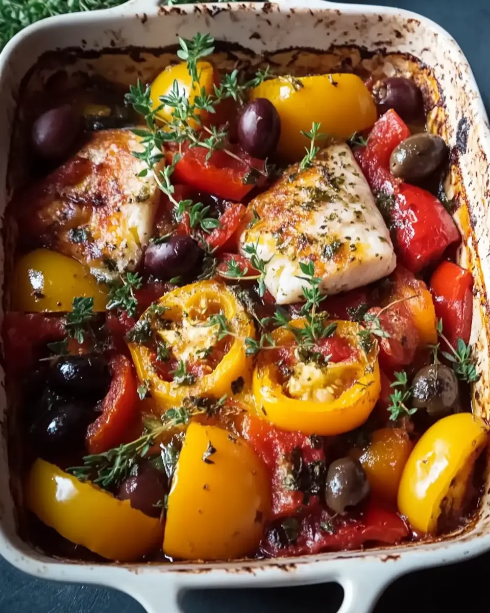 Portugiesische Fischpfanne: Mediterraner Genuss aus dem Ofen First Image First Image