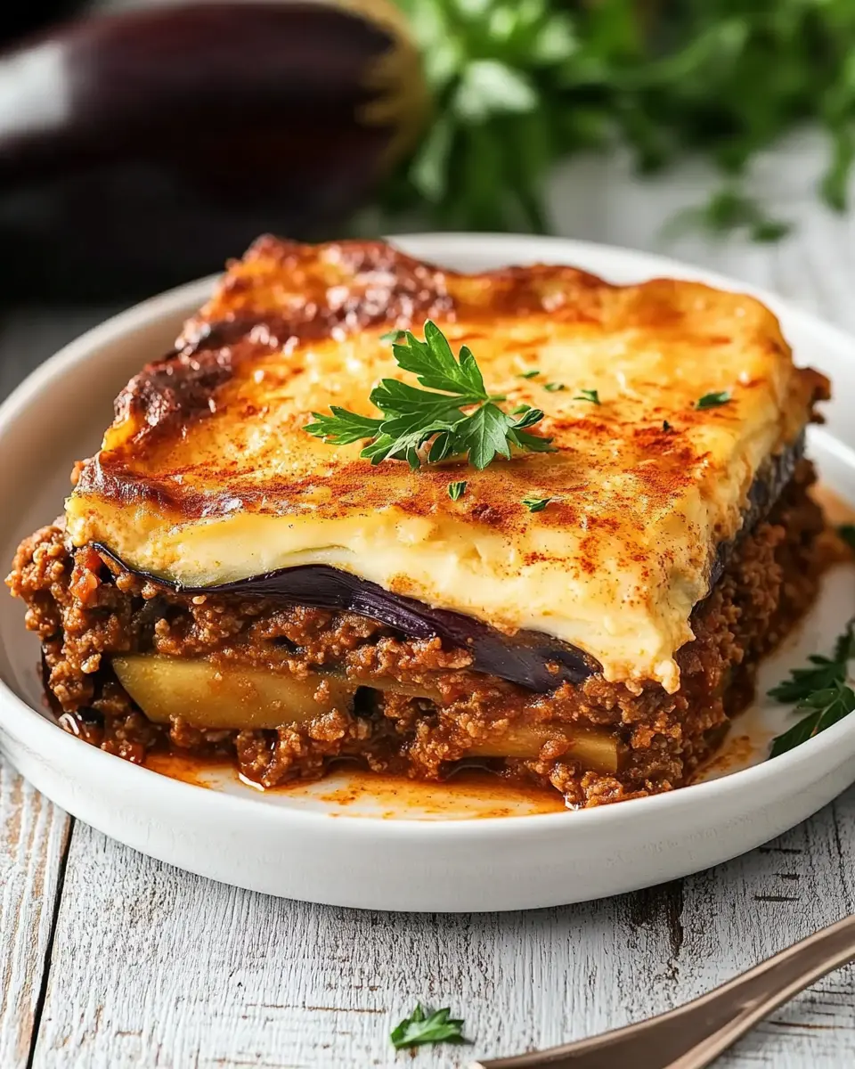 Moussaka Original Griechisch – Bestes Rezept First Image First Image