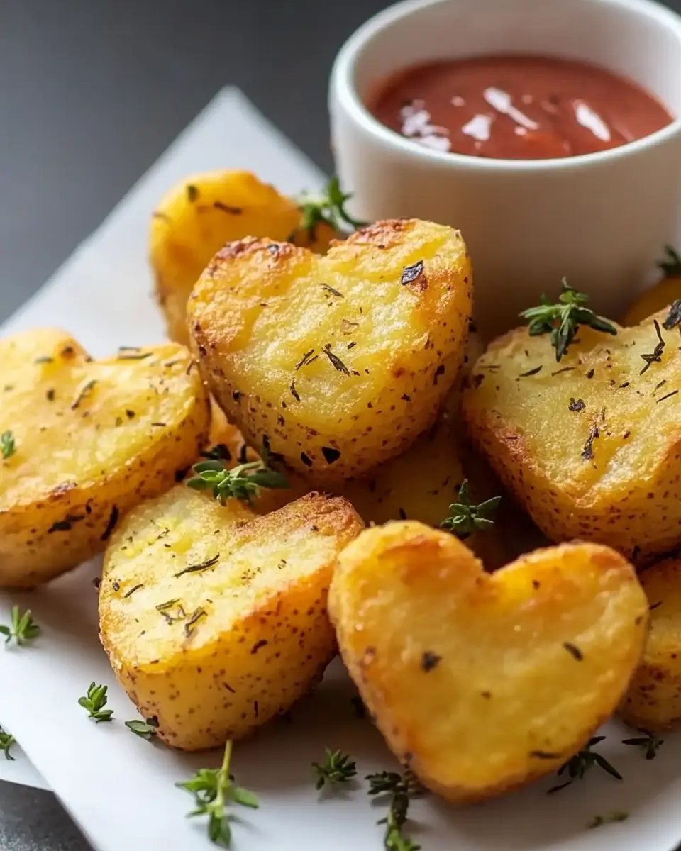 Knusprige Kartoffelherzen aus dem Ofen – Beste Liebe zum Teilen 5
