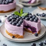 Heidelbeertorte ohne Backen – Fruchtig, Cremig und Einfach First Image First Image