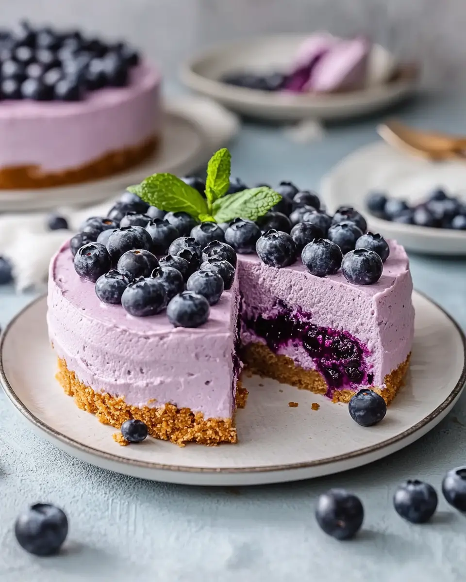 Heidelbeertorte ohne Backen – Fruchtig, Cremig und Einfach First Image First Image