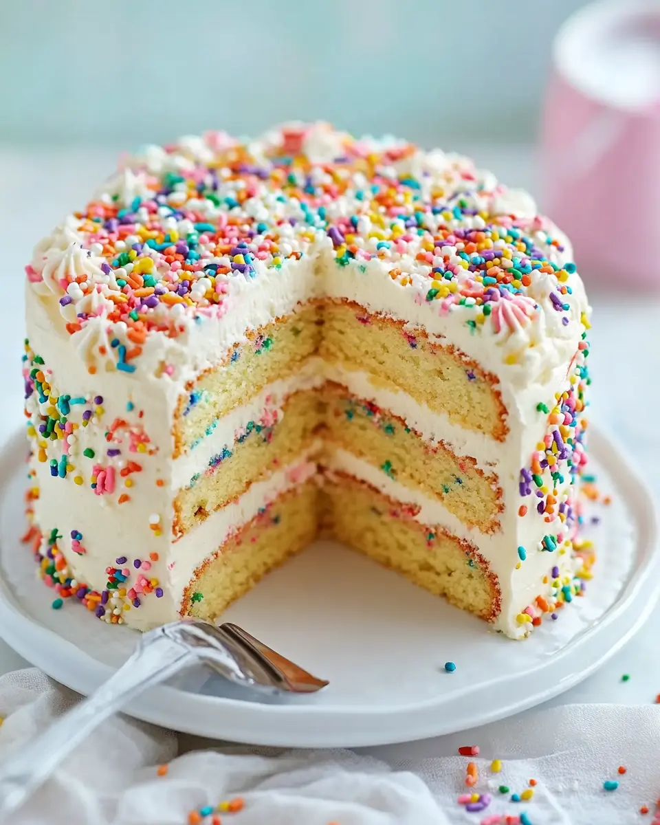 Funfetti Torte – Beste Anleitung in 6 Schritten First Image First Image